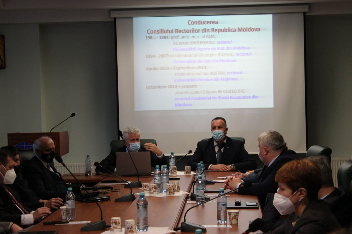 Emil Ceban - președintele Consiliului Rectorilor din Republica Moldova